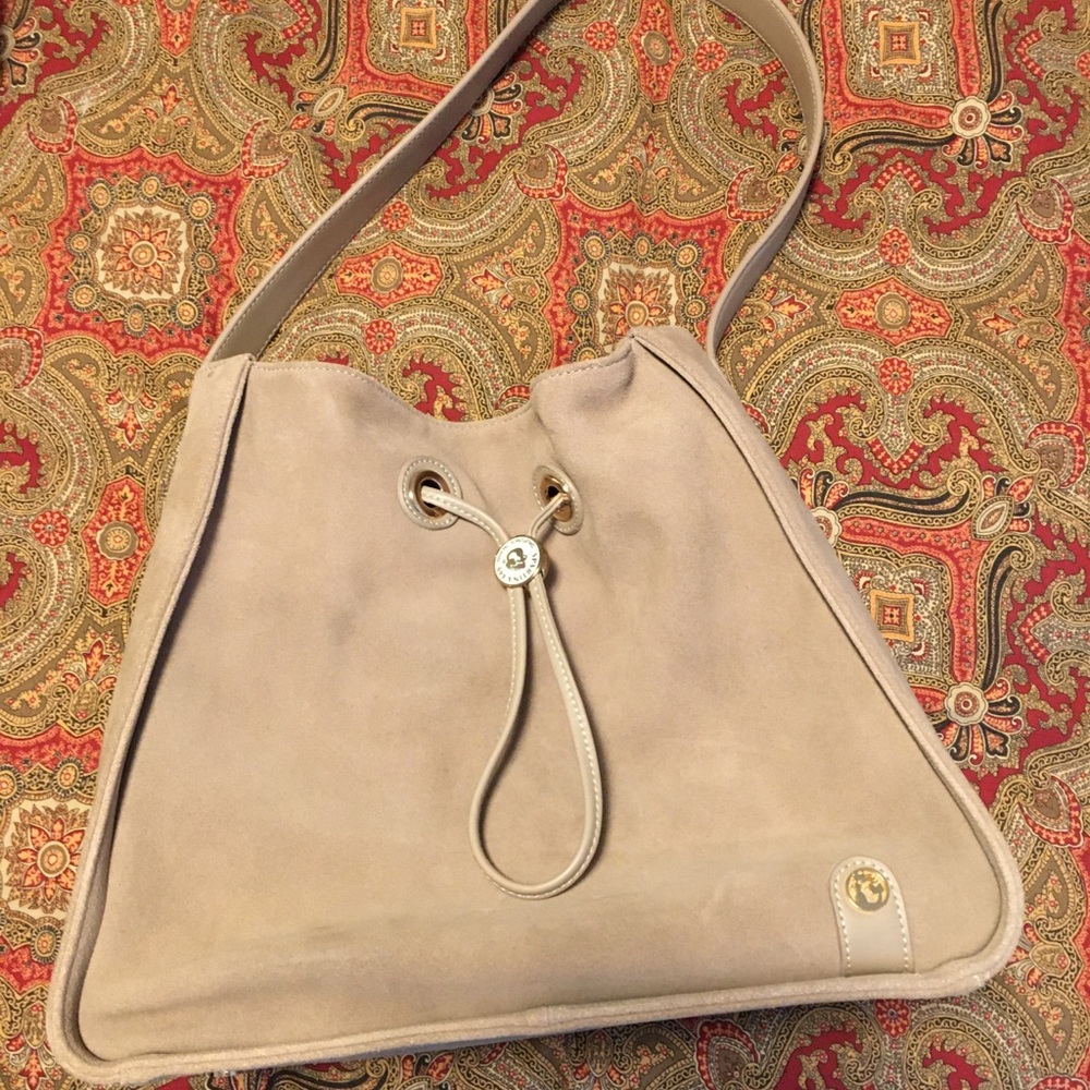 Spartina Tan Bucket Bag